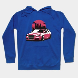 Pink A6 C6 Wagon Hoodie